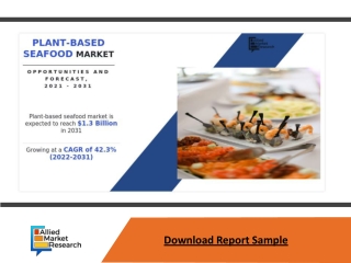 Plant-based Seafood Market Expected to Reach $1.3 Billion by 2031