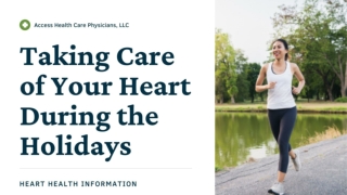 Taking Care of Your Heart During the Holidays
