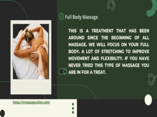 Best Massage in Colton