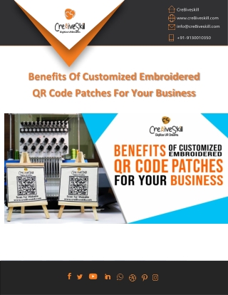 How Could Embroidered QR Code Patches Help Your Business Grow?
