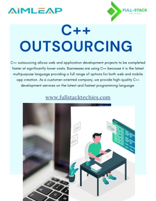 C   Outsourcing services from Fullstacktechies