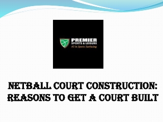 Netball Court Construction Reasons To Get A Court Built