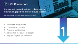 Connected, Committed and Collaborative: How an Engaged Workforce Drives Success