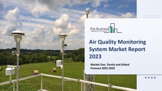 Air Quality Monitoring System Market : Technology Advancements, Industry Insight