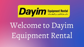 Find Mobile Access Equipment For Rent