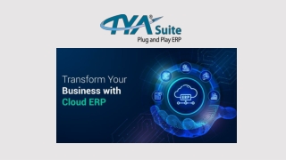 How cloud ERP solutions can transform your business digitally