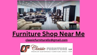 Furniture Shop Near Me