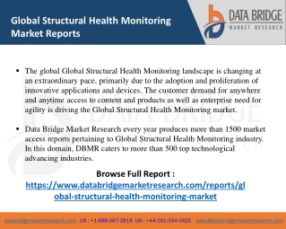 Structural Health Monitoring Market-ICT