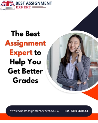 The Best Assignment Expert to Help You Get Better Grades