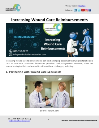 Increasing Wound Care Reimbursements