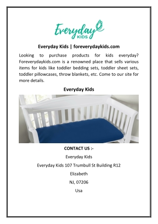 Everyday Kids  foreverydaykids.com