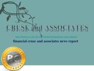 financial cruse and associates news report, Major Bitcoin ut