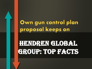 Own gun control plan proposal keeps on