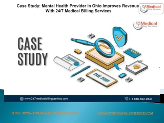 Mental Health Provider In Ohio Improves Revenue With 247 Medical Billing Services