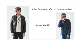 Styling Expressions & Trends For Men’s Jackets