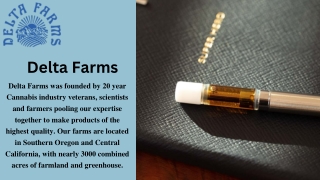 Best Pre-Filled THCP Oil Cartridges - Delta Farms