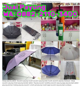 088ᒿ•ᒿII0•3Կ00 (WA) Grosir Payung Solo Souvenir Payung Custom
