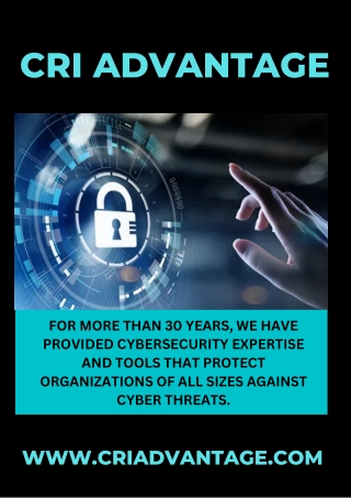 Cyber Security Vulnerability Assessment –  CRI Advantage