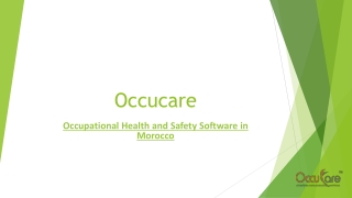 Occupational Health and Safety Software in Morocco