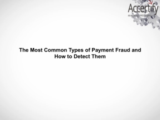 The Most Common Types of Payment Fraud and How to Detect Them