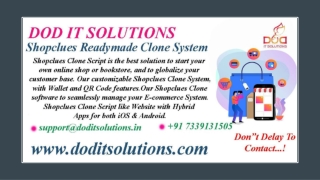 Best Shopclues Clone System - Readymade Clone Script