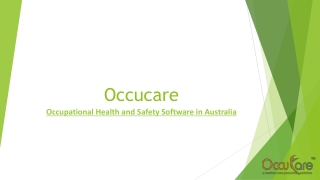 Occupational Health and Safety Software in Australia