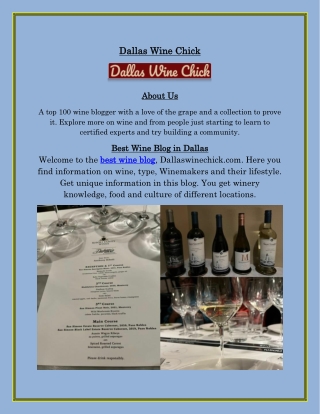 Best Wine Blog