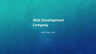Best Web Development Company In The US | Software Developers
