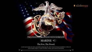 Cool Marine Backgrounds PPT Presentation