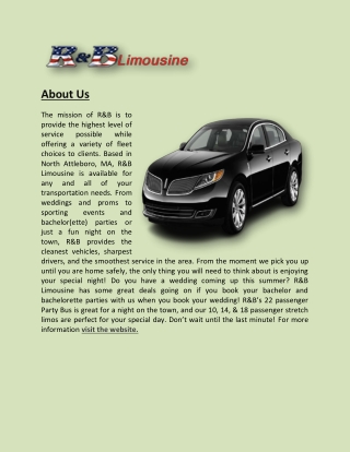Best Limo Service in Attleboro, MA