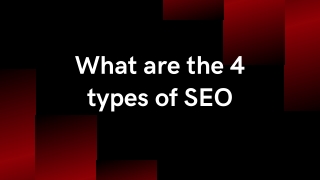 What are the 4 types of SEO (1)