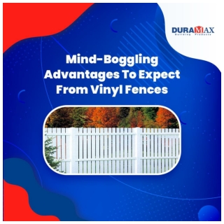 Mind-Boggling Advantages To Expect From Vinyl Fences