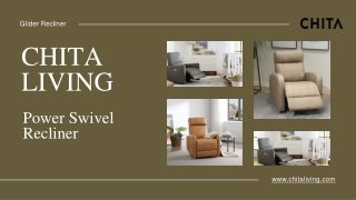 Recliner Swivel Chairs