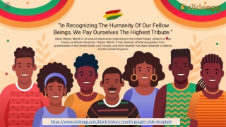 Black History Month PPT