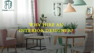 Interior designer in Livingston