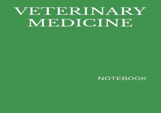[MOBI] Books VETERINARY MEDICINE: 200 Lined College Ruled Pages, 8.5' x11' Noteb