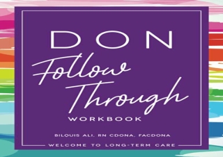 (G.e.t) Epub The DON Follow Through Workbook