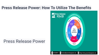 Press Release Power_ How To Utilize The Benefits