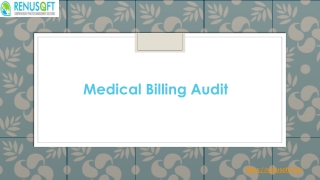 Medical Billing Audit