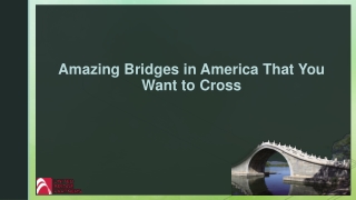 Amazing Bridges in America That You Want to Cross