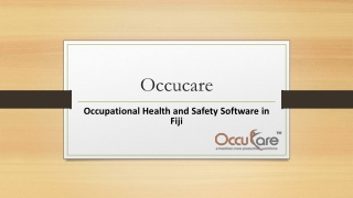 Occupational Health and Safety Software in Fiji