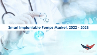 Smart Implantable Pumps Market Growth Analysis 2022-28