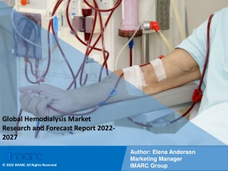 Hemodialysis Market Research Report, Share, Size, Trends, Forecast by 2022-2027