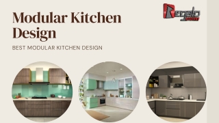 Modular Kitchen Design | Modular Kitchen Price | RegaloKitchens