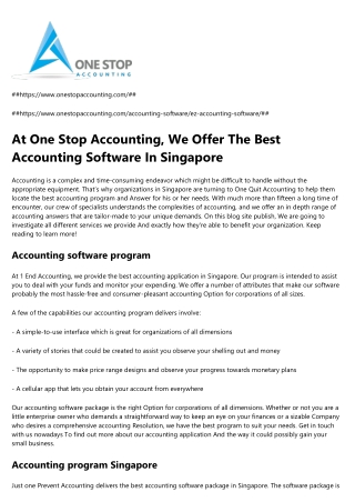 best accounting software singapore