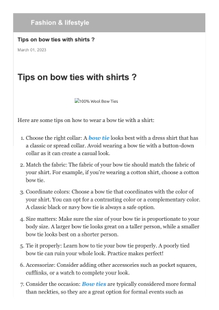 tips-on-bow-ties-with-shirts