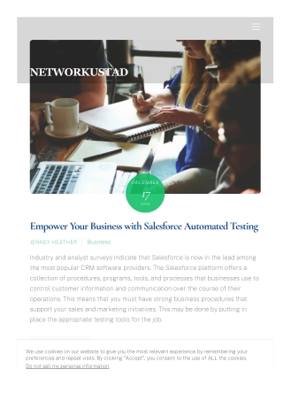 Empower Your Business with Salesforce Automated Testing
