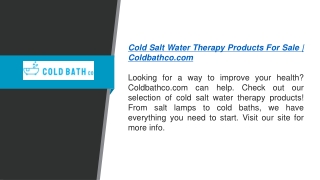 Cold Bath Co