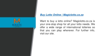 Magiclotto