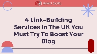 4 Link-Building Services In The UK You Must Try To Boost Your Blog